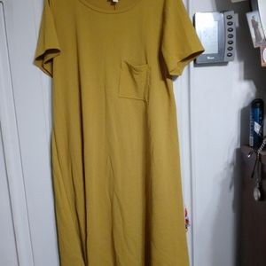 Knee-length Pocket dress